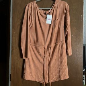 NWT ribbed romper